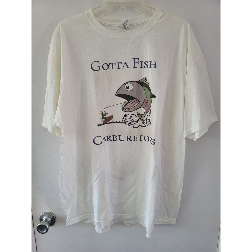 Gotta Fish Carburetors Vintage T-shirt